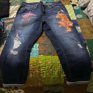 Torrid Cropped Jeans